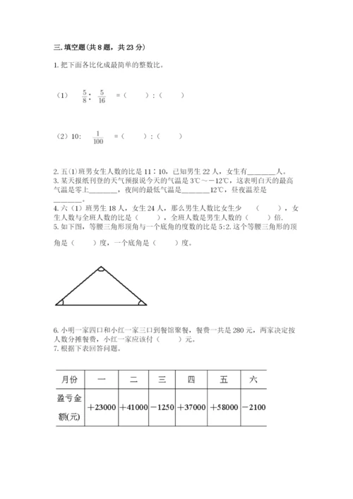 北师大版六年级下册数学期末测试卷附答案【轻巧夺冠】.docx