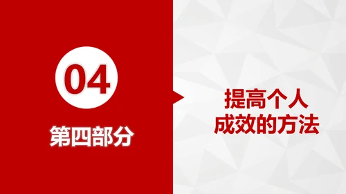 红色商务员工培训时间管理培训PPT