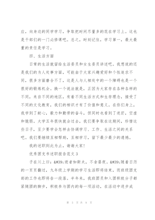 优秀团支书述职报告范文.docx