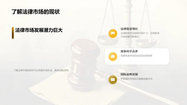 法律市场调研分析