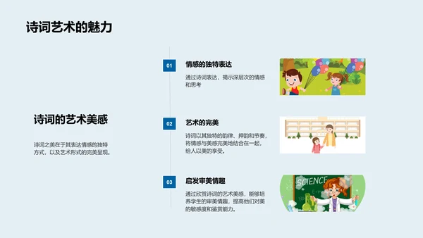 诗词艺术历史讲座PPT模板