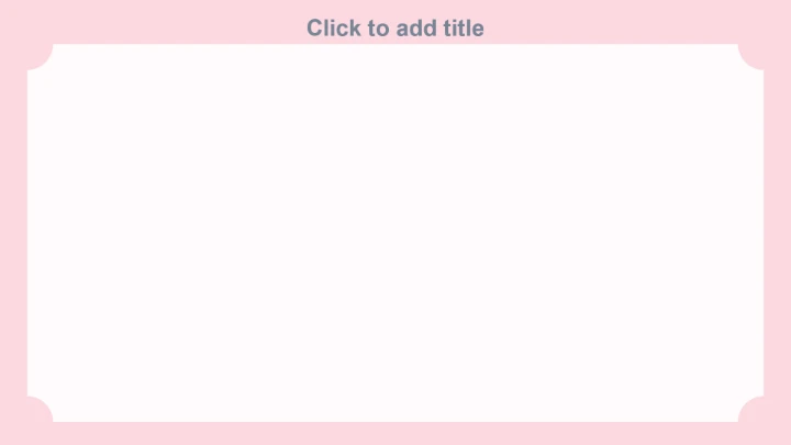 大雪节气眠眠兔PPT主题