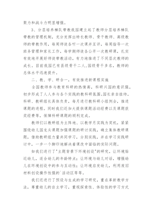 幼儿园教师校本研修个人总结.docx