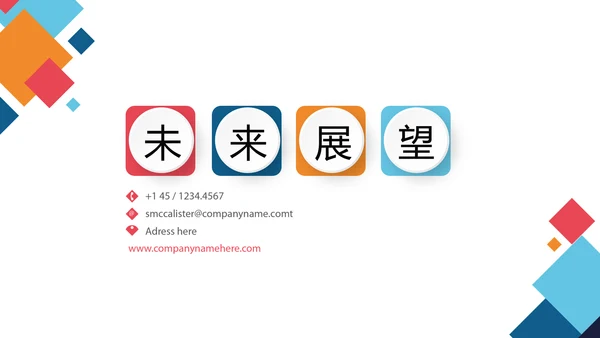 时尚微立体工作总结述职报告商务通用PPT动态模板