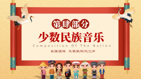 少数民族风情文化通用PPT模板