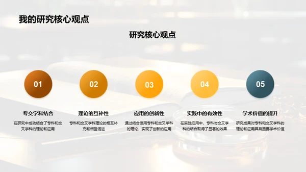 专交学科的融合与实践