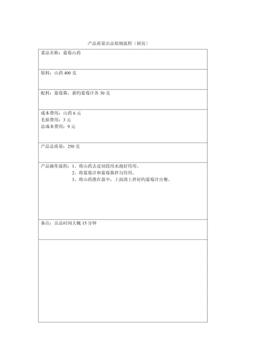 产品质量出品重点标准流程介绍.docx