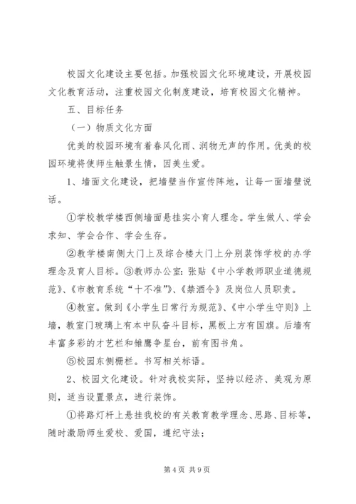 校园文化建设计划 (2).docx