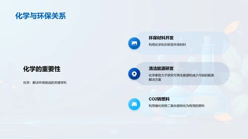 化学在环保中的应用PPT模板