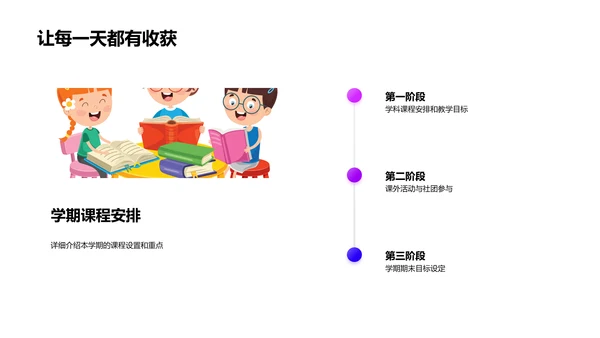 学期学习指引PPT模板