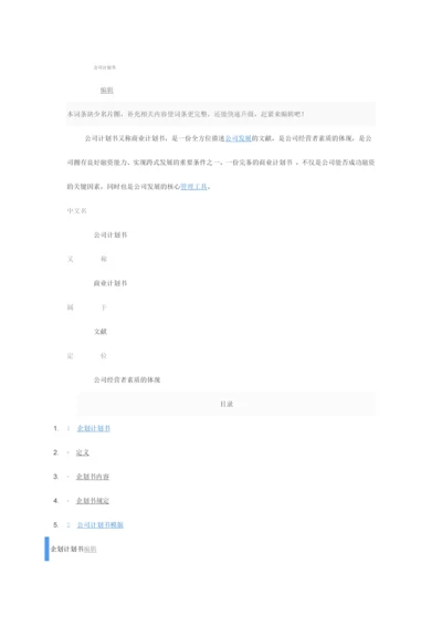 企业计划书0.docx