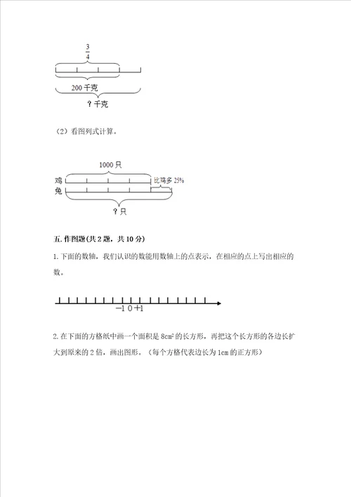 2022小学六年级下册数学期末必刷题精品必刷