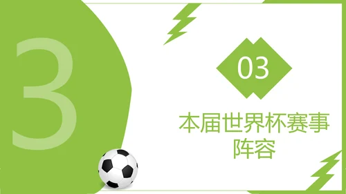 踢足球2022决战卡塔尔世界杯PPT模板