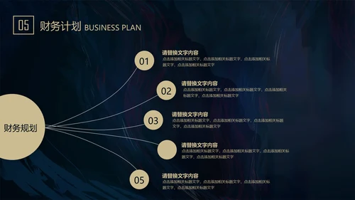 质感高端通用PPT商业计划书