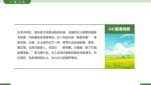 二十四节气之小满节气介绍
