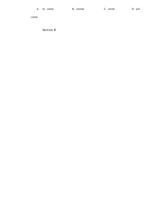 e英语教程3期末A卷试卷.docx