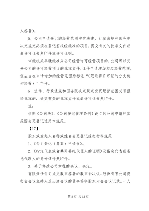 公司变更登记提交材料规范.docx