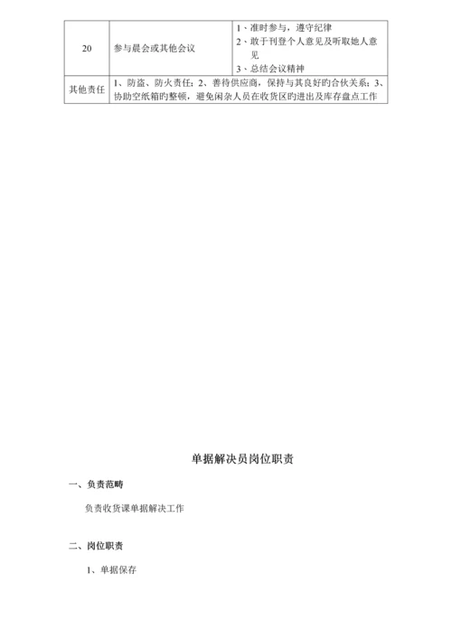 新版超市服务部门工作标准手册.docx