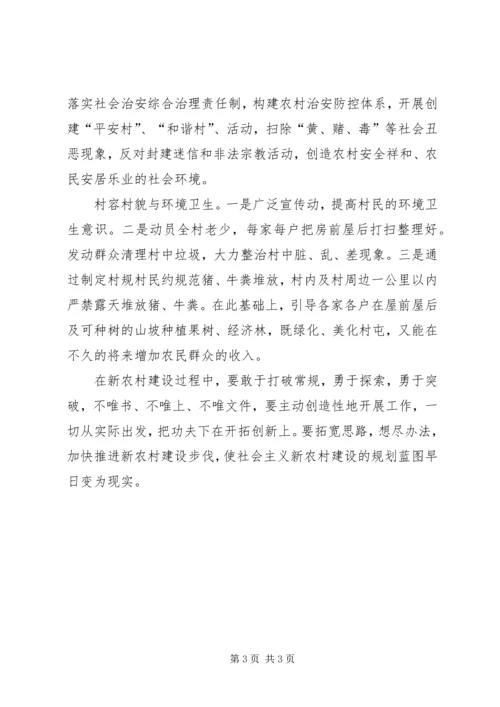 新农村建设驻村指导员工作计划 (3).docx