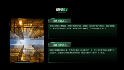 简约风层级关系2项PPT图文页