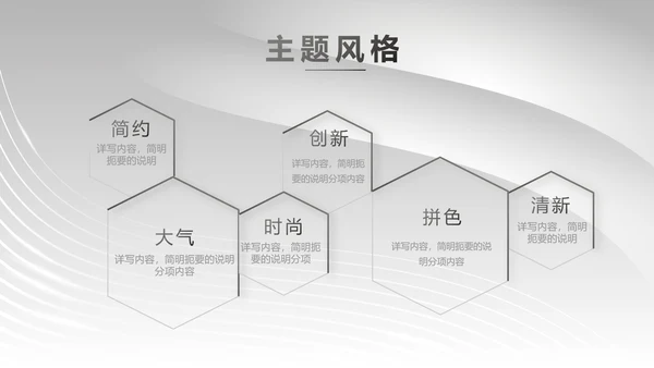 黑金大气美发述职报告动态PPT模板