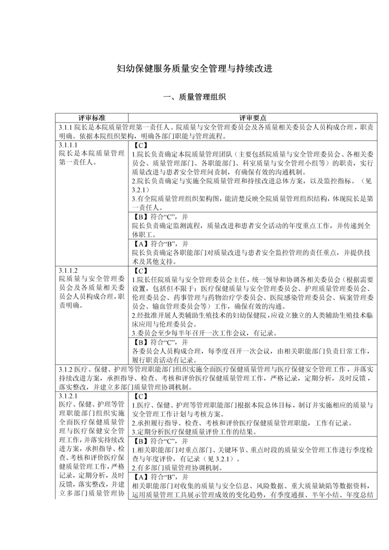 妇幼保健服务质量安全管理与持续改进.docx