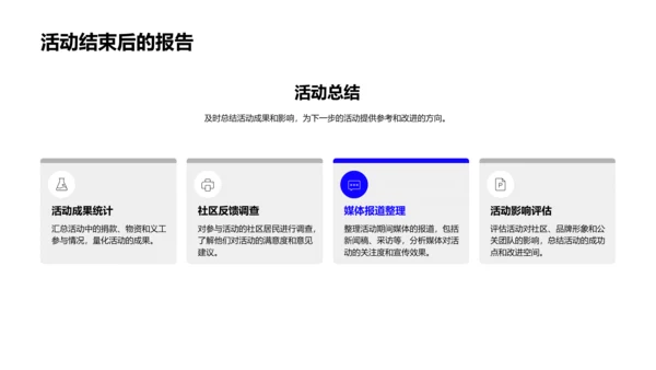 大雪公益活动策划PPT模板