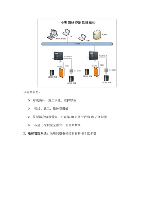 Bostex联网一卡通基础管理系统专题方案门禁梯控.docx