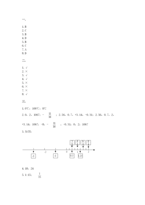 冀教版小升初数学模拟试题附答案【典型题】.docx
