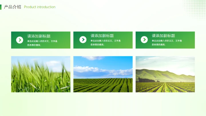 乡村振兴农产品介绍通用PPT模板