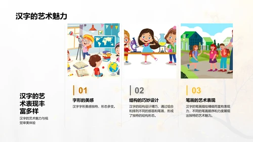 汉字知识讲解PPT模板