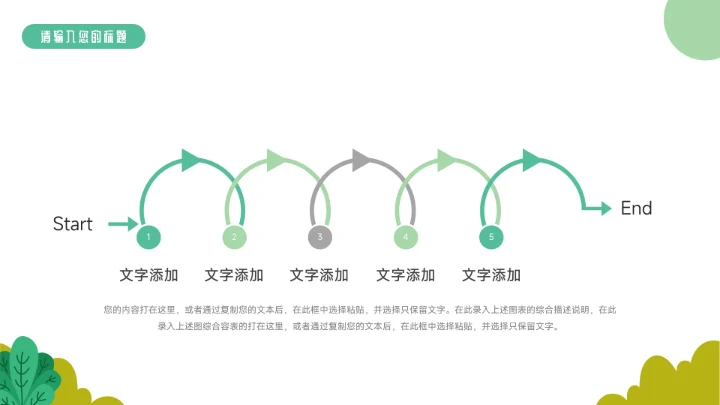 绿色环保主题教学课件PPT模板