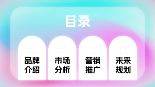 品牌营销策划宣传通用PPT模板