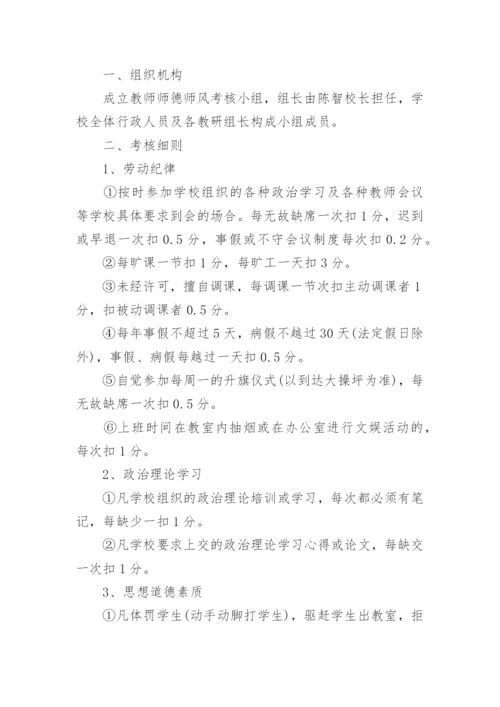 学校师德师风建设管理制度范例12篇.docx