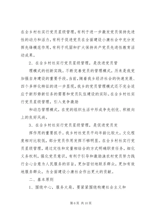 五星党员评定细则.docx