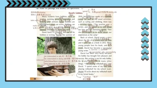 外研版八年级下册Module 6 Hobbies Unit 2 Hobbies can make y