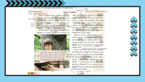 外研版八年级下册Module 6 Hobbies Unit 2 Hobbies can make y