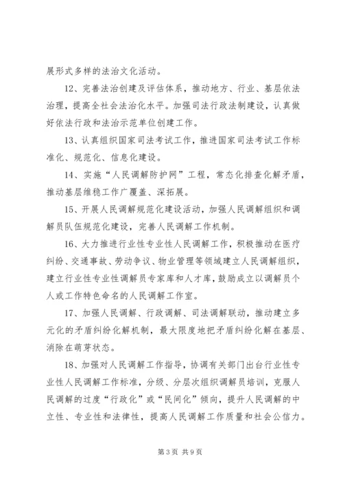 全市司法行政工作要点.docx