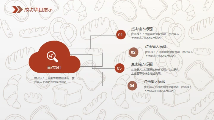 西餐咖啡西点下午茶通用PPT模板