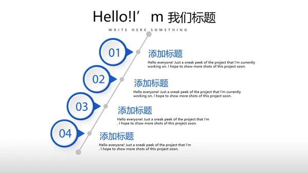蓝色简约医药行业动态PPT