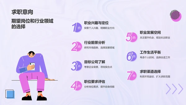 紫色酸性风个人简介PPT模板