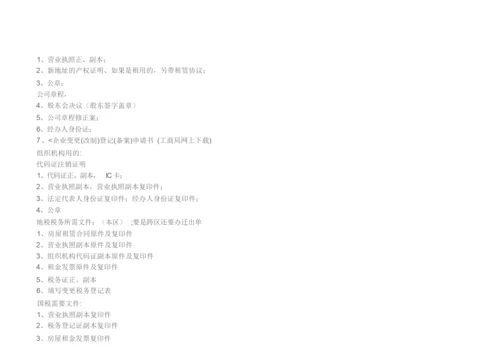 公司营业执照等变更.docx