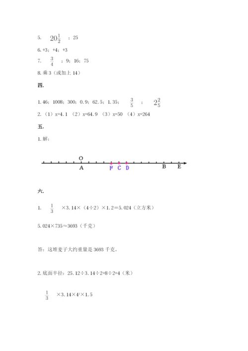 苏教版小升初数学模拟试卷推荐.docx