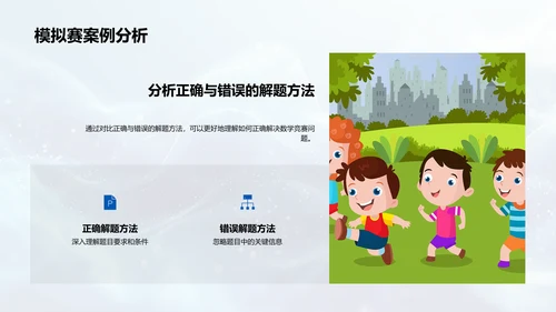 数学竞赛策略讲解PPT模板