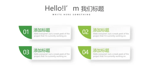 绿色清新医疗学术报告动态PPT