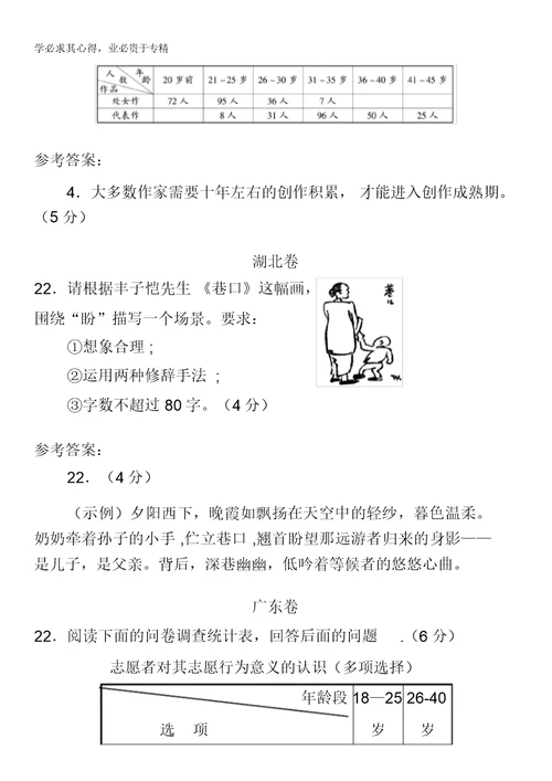 2013年高考语文试题分类汇编：图文转换含答案 3115