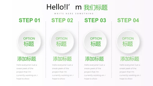 绿色小清新医药医疗报告通用动态PPT