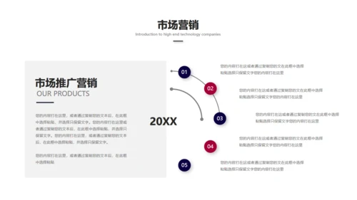 科技创新互利未来通用PPT模板