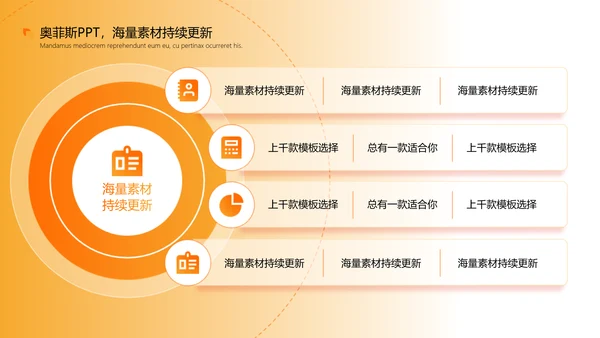 橙色渐变风毕业答辩汇报