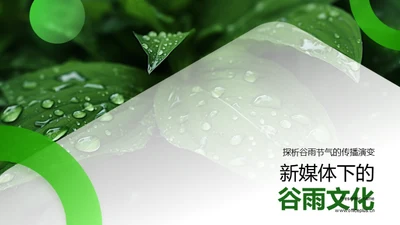 新媒体下的谷雨文化